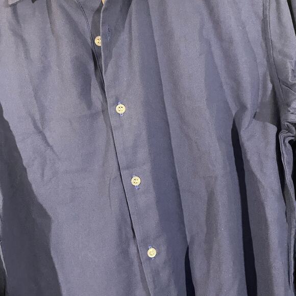 American Rhino Anthro 100% Kikoy Cotton Long Sleeve Button Down Shirt Men Sz S - Picture 7 of 9